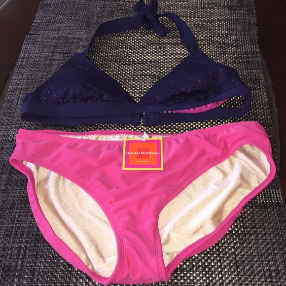 Isaac mizrahi swimsuit bikini size xl new - Picture 4 of 6